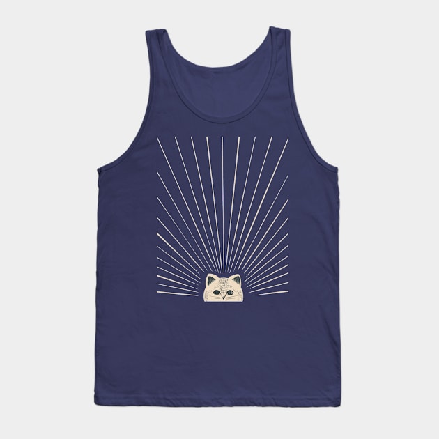 Good Morning Sun - Kitty Tank Top by Chewbarber